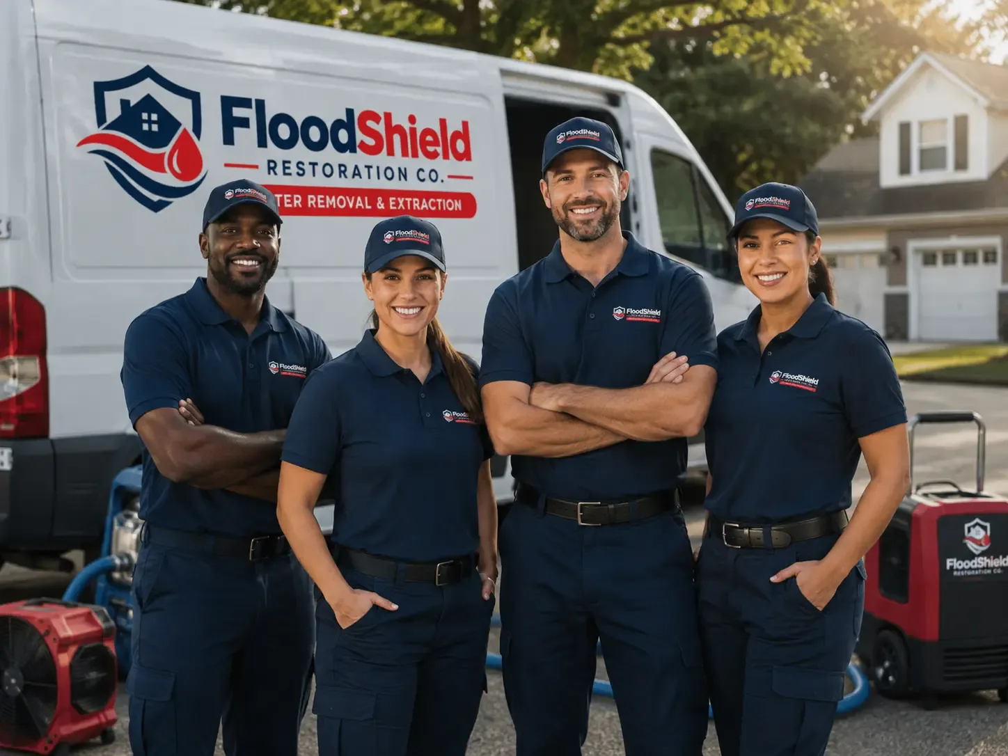 Flood Damage Restoration company in Blum, TX